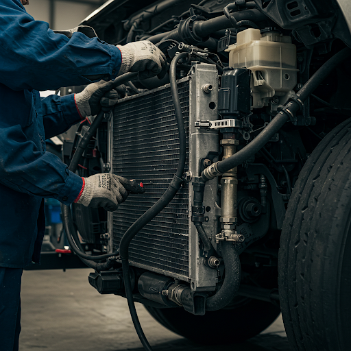 MTS TruckAI Radiator Repair