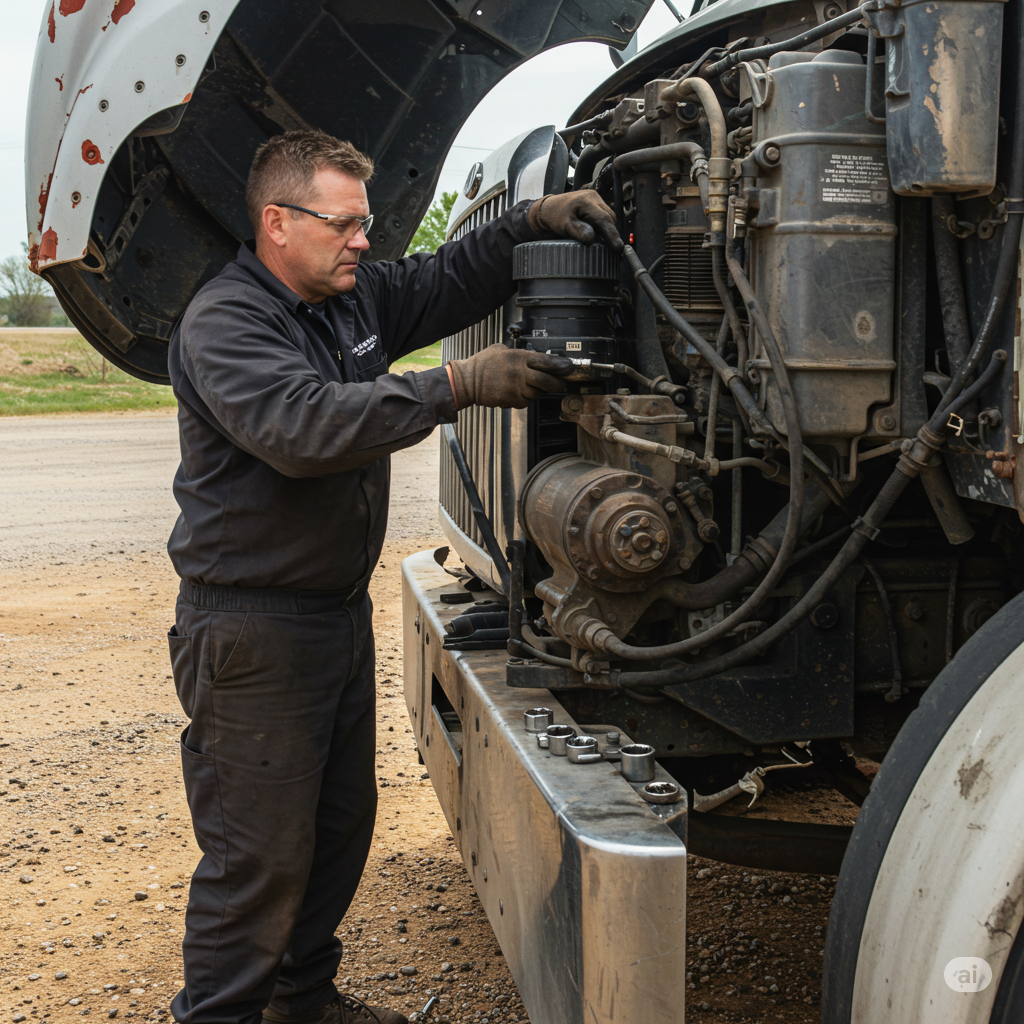 Air brake system repair service