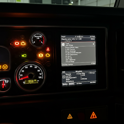 Truck dashboard diagnostics